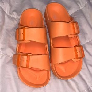 Orange Sandals